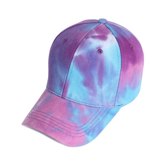 Tie-Dye Baseball Cap Men Women Cotton - Picture 3 of 16